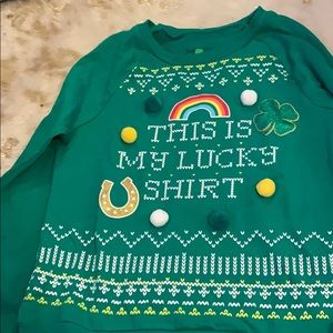 Never worn St Pattys day light weight sweat shirt